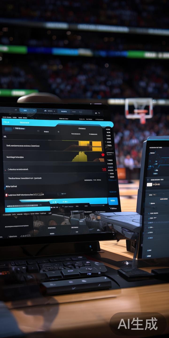 篮球比赛具有很强的不确定性，实时关注比赛动态能帮助