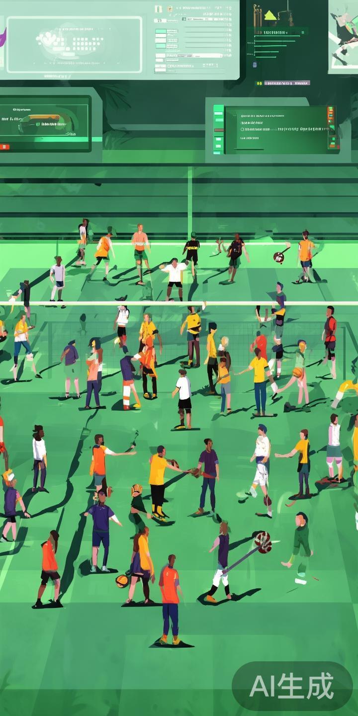 不同的体育游戏都有丰富的阵容搭配和战术配置。根据对